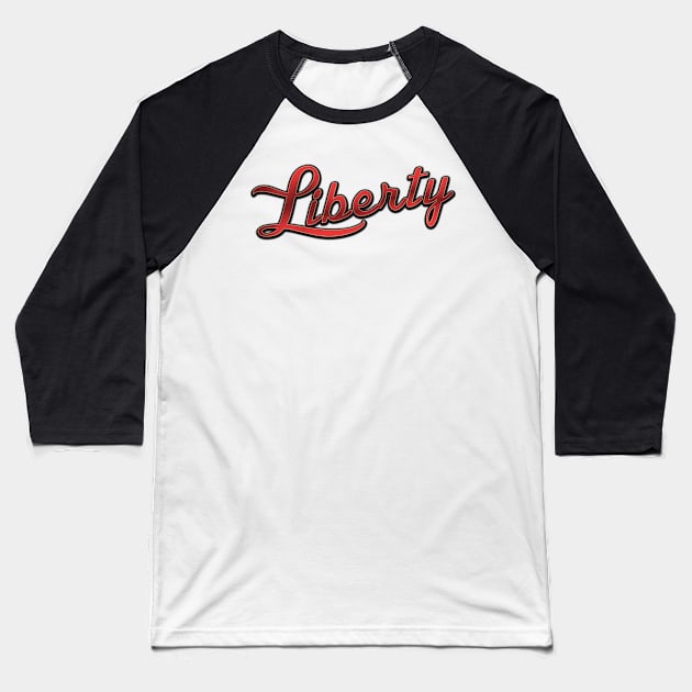 Liberty Baseball T-Shirt by Binsagar